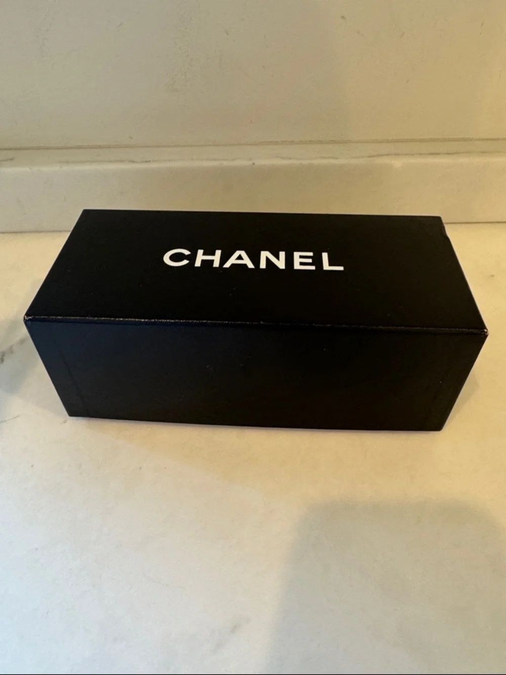 CHANEL Black and White Branded Box with Booklets 7x3x3